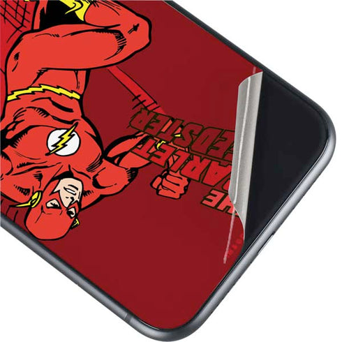 DC Comics The Flash Classic Art in Sequence Running pose iPhone 11 Skin
